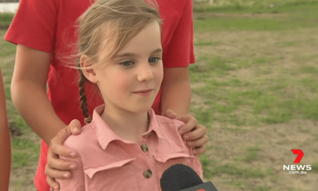 Ruby McLellan niña de 6 años que compró una casa en Australia 