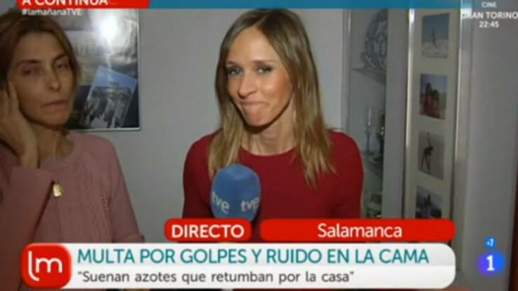 Mujer en entrevista de TV; Se queja de su vecina por hacer ruido en el delicioso y la terminan multando a ella por metiche