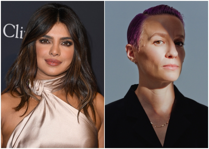 Priyanka Chopra Jonas y Megan Rapinoe
