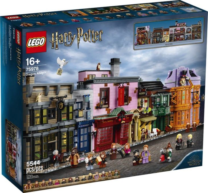 Lego presenta la colección de Legos del callejón Diagon de Harry Potter
