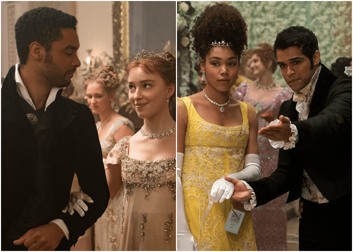 escenas de la serie 'Bridgerton'