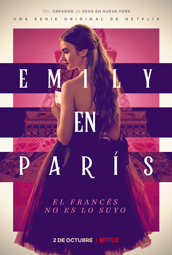 Publicidad de la serie Emily en Paris